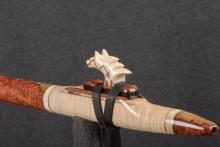 Dream Amboyna Burl Native American Flute, Minor, Mid A-4, #S4B (3)